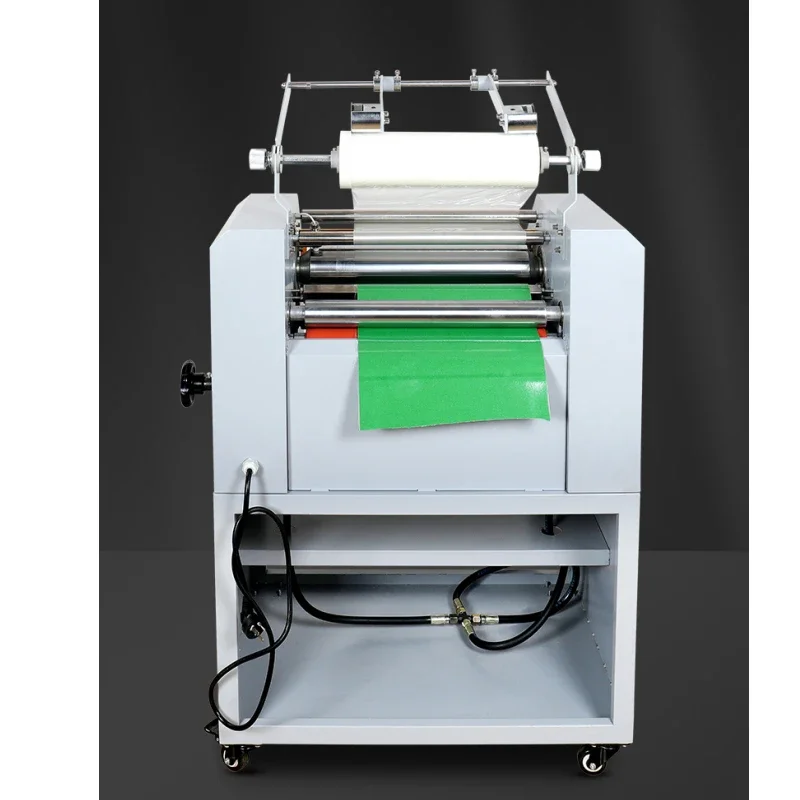 Upgrade NEW Hydraulic Laminating Machine Large Steel Stick Automatic Laminating Machine Coated Paper G Machine With Trimming