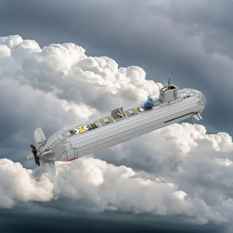 

9327PCSMOC Thundershark Submarine Modular Model DIY Exploration and Creativity Educational Building Bricks Toys Kids Gift for
