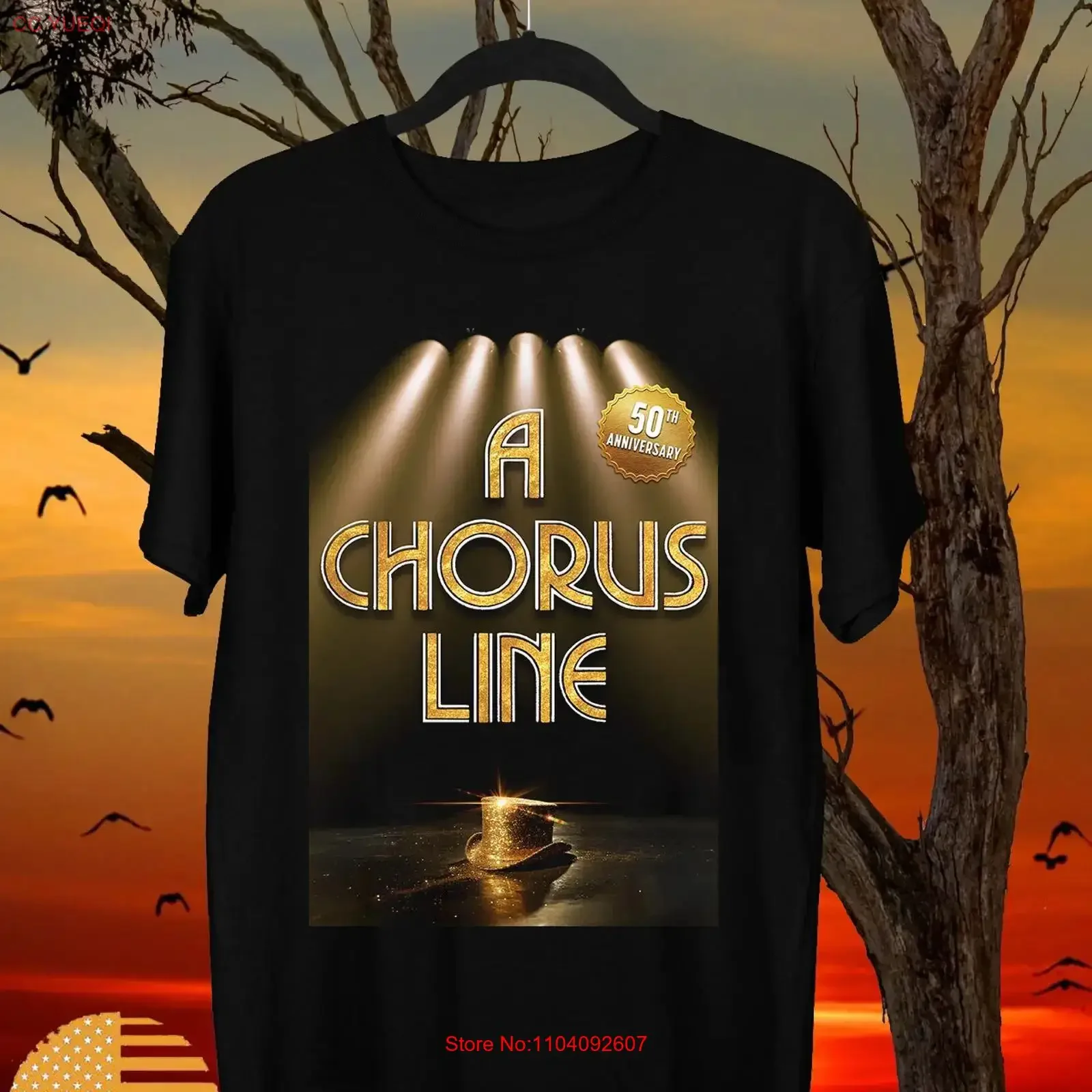A Chorus Line 50th Anniversary Tour T Shirt Full Size S 5XL vintage Washed Unisex Stretched Comfortable Top For Everyday Wear