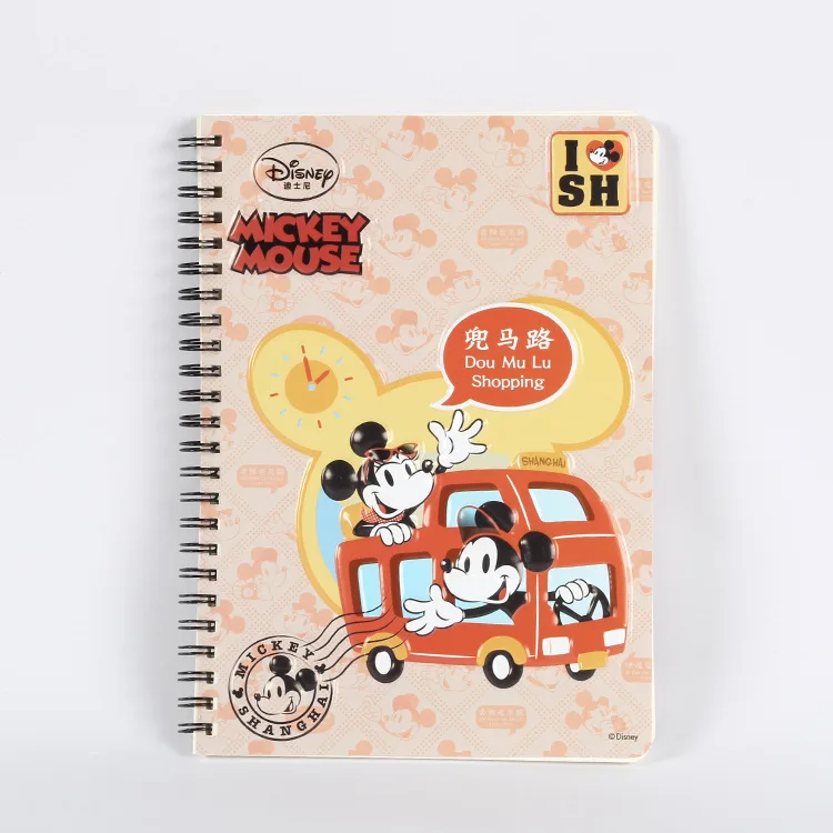 50-page Disney Creative Mickey Notebook Coil This Student Stationery Notebook Cartoon A5 Book Office Writing Supplies Gift