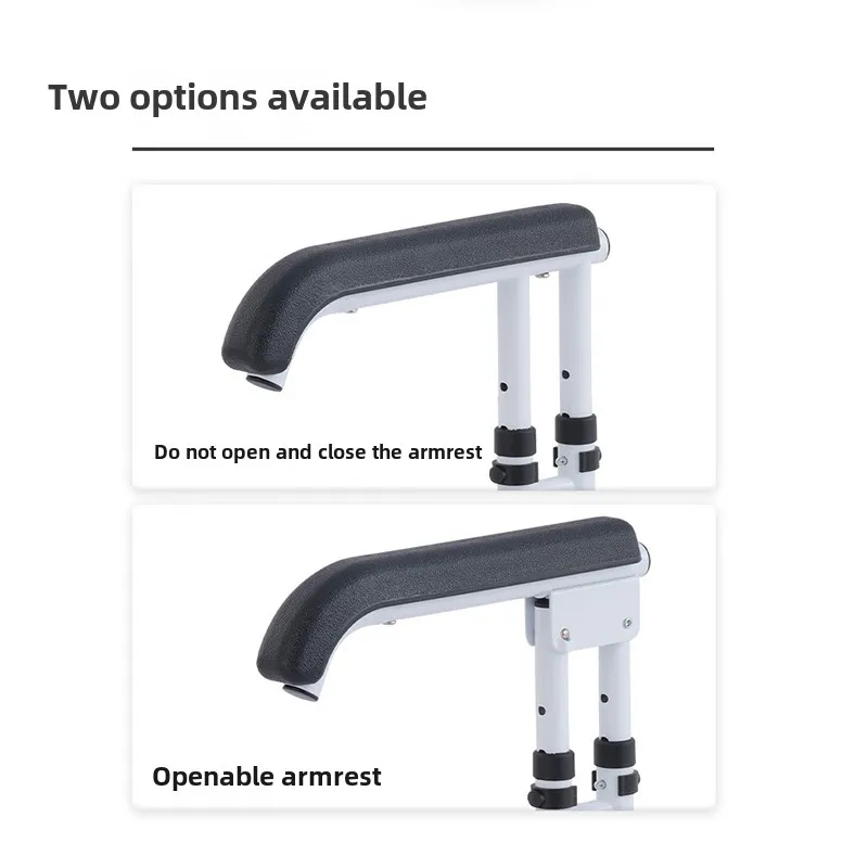 مسند ذراع المرحاض غير المثقوب أداة الوقوف المضادة للانزلاق دعم المرحاض لكبار السن والمراحيض والحمامات المعاقين انتزاع القضبان