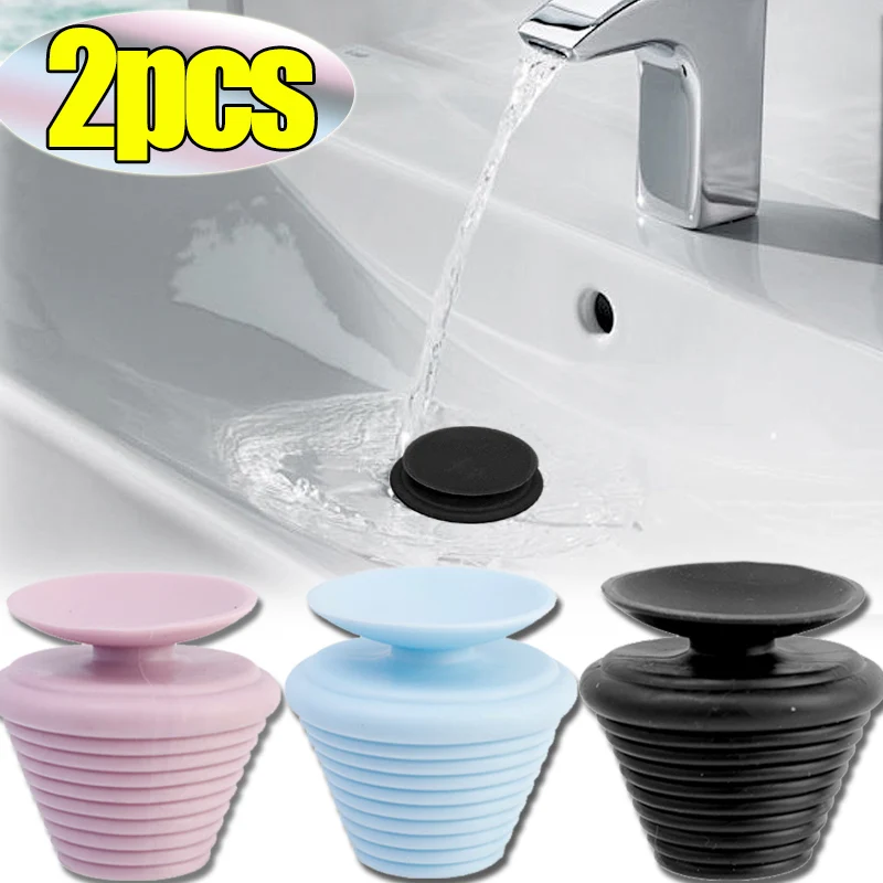 Vase Shaped Drain Plug Creative Bathtub Folding Drain Sealed Plug Kitchen Bathroom Odor Prevention Insect Proof Sink Accessories