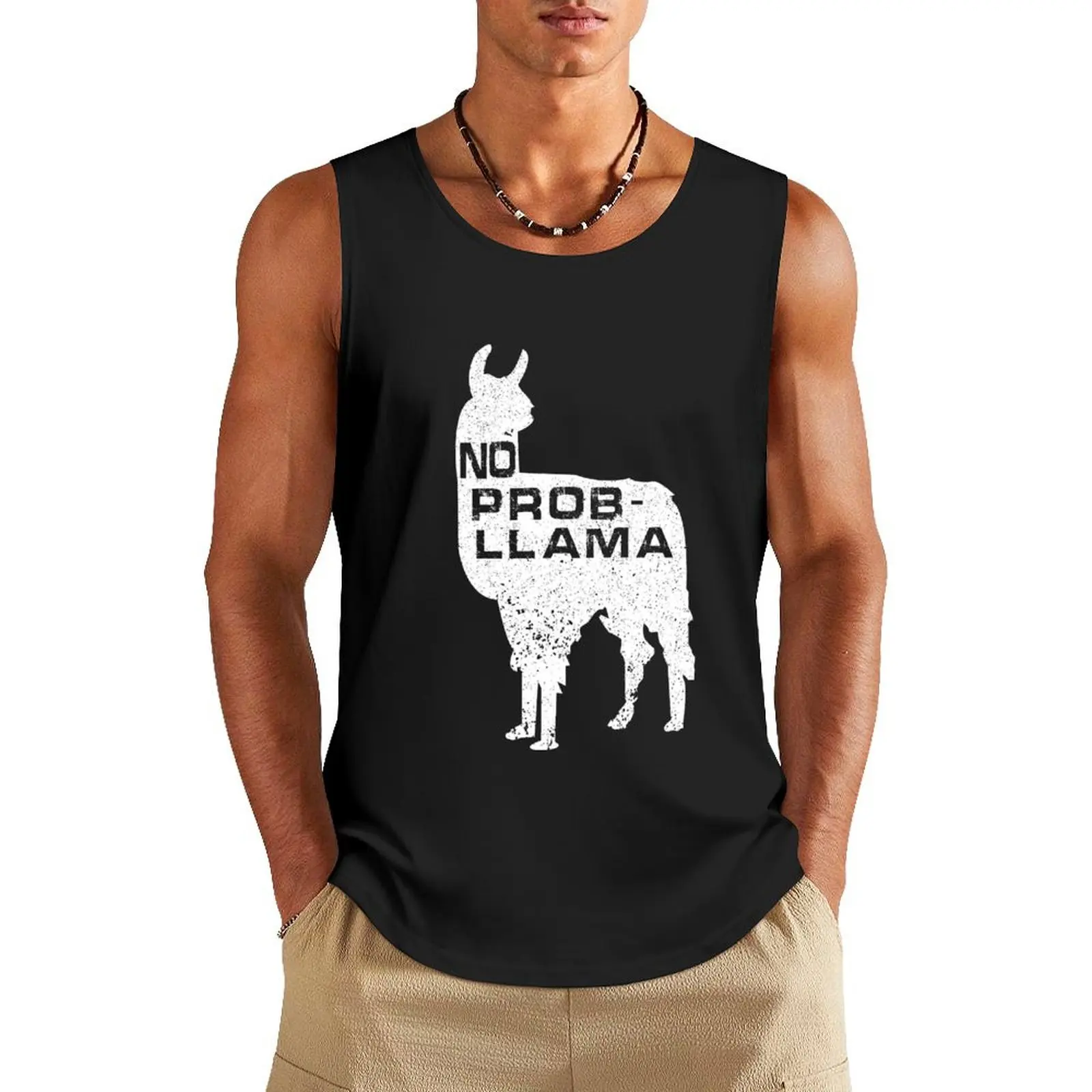 

No problem Tank Top mens designer clothes tops