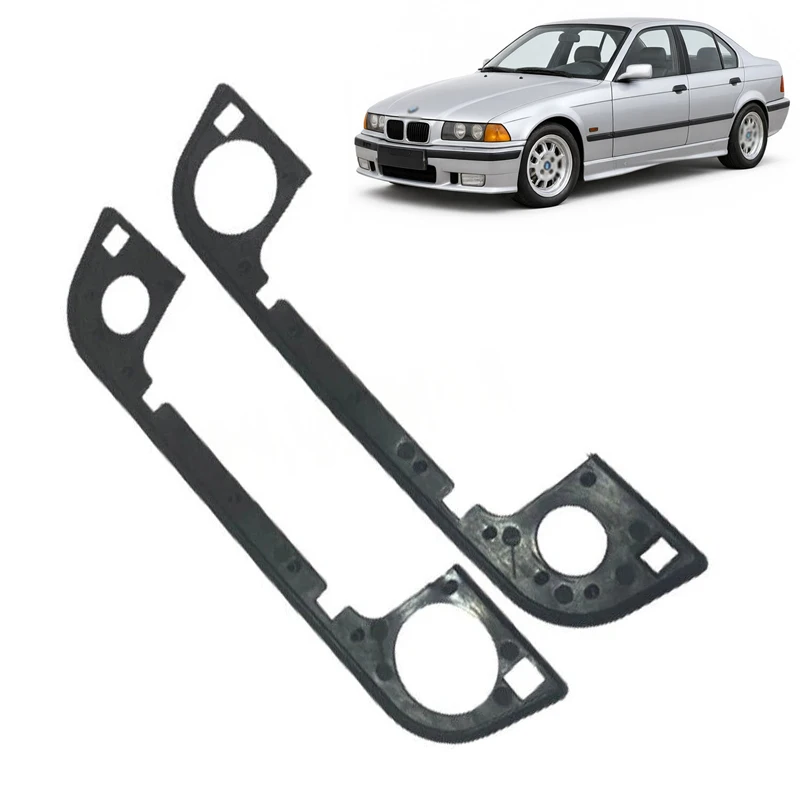2Pcs/Set Auto Front Outside Door Handle Gasket Rubber Seals Gaskets For BMW E36 E34 E32 Z3 3 5 7 Series Car Accessories