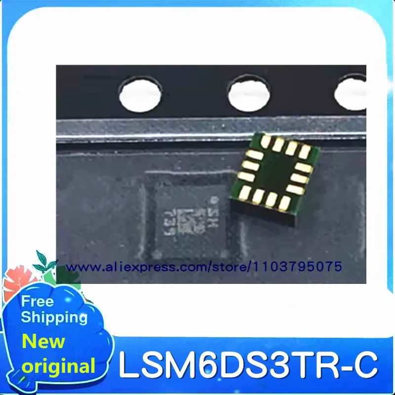 10PCS~50PCS/LOT LSM6DS3TR-C LSM6DS3TR LSM6DS3 LGA-14 New original