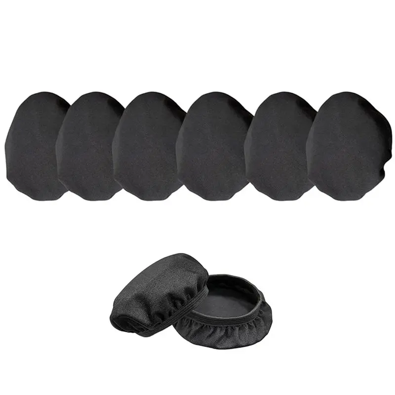 

ABJF-Washable Fabric, 4 пары эластичных чехлов для наушников, подходящих для наушников с диаметром амбушюр 3,9–4,7 дюйма.