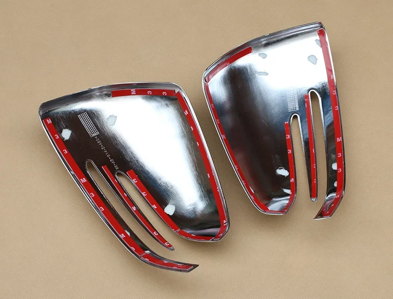 2X Rear View Rearview Side Mirror Cover For Mercedes W166 C292 X166 GLE Wagon Coupe GL Class Chrome Accessories