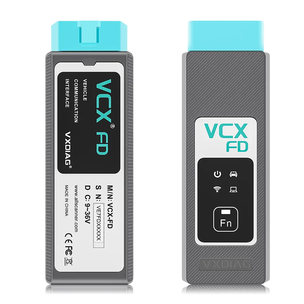 VXDIAG VCX FD Professional Automotive OBD2 Scanner CAN-FD DoIP Diagnostic Tool