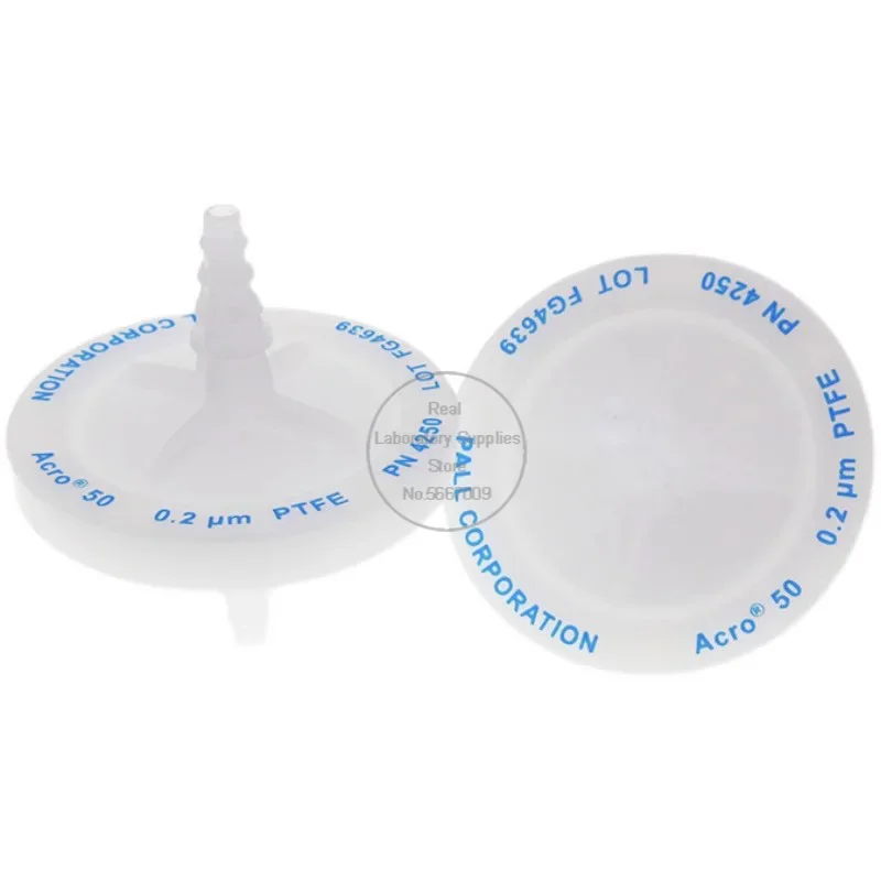 1pcs/2pcs/5pcs/10pcs Lab 50mm 0.2um PTFE Ventilation Membrane Filter for Fermenter or CO2 Incubator