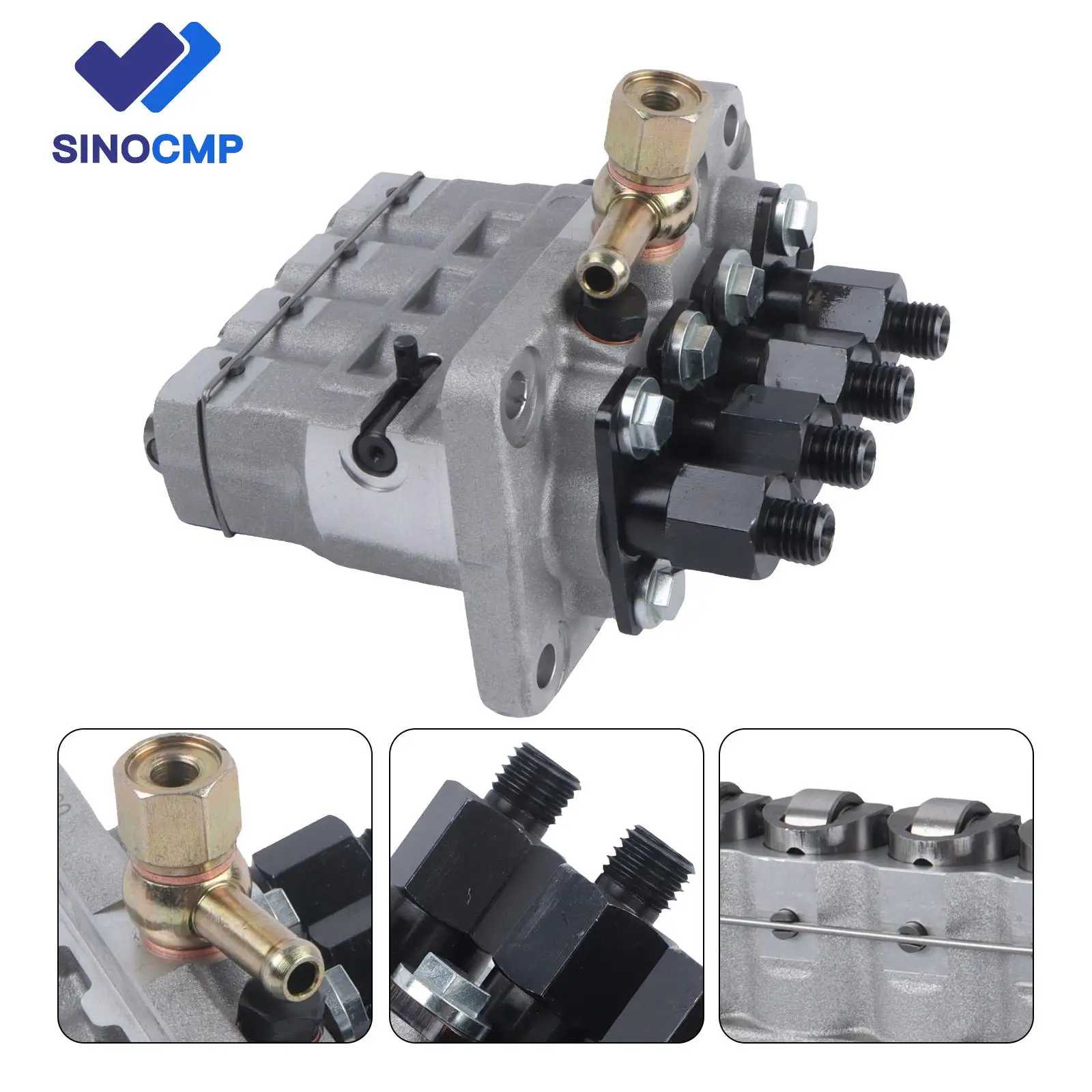 131010080 104134-4060 306-6346 Новый топливный насос для двигателя Perkins 404D-22 404C-22 104-19 с гарантией 1 год 131010080 104134-4060 306-6346 Новый топливный насос для двигателя Perkins 404D-22 404C-22 104-19 с гарантией 1 год