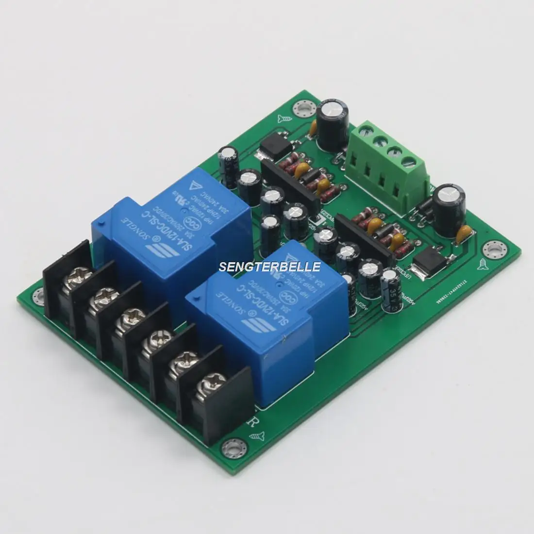 AMPLIFICADOR DE POTENCIA UPC1237, placa de circuito de protección de altavoz, retardo de encendido, protección de CC, soporte de placa BTL