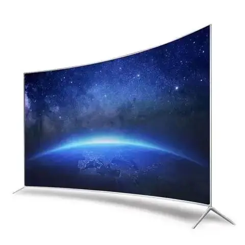 Wholesale LED TV Curved Screen 55 Inch Metal Frame Smart Android LCD TV Ultra HD 4K Smart Television