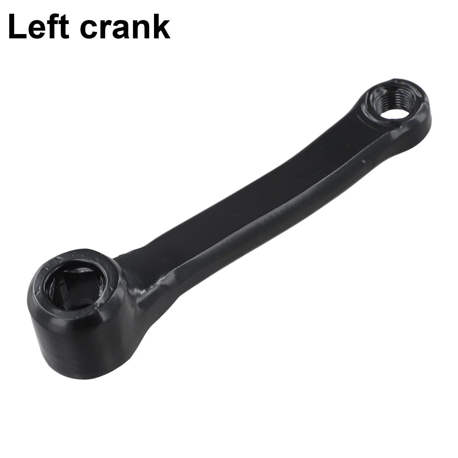 1pc Exercise Bike Replacement Crank 127mm Left/Right Iron Square Hole Crank Indoor Sports Bike Crank Fitness Equipment Accessori