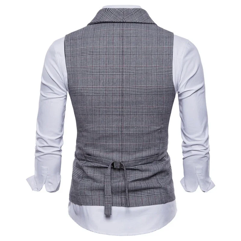 Pak Vest Voor Mannen Lente/Herfst Mouwloze Jas Casual Engeland Stijl Vest