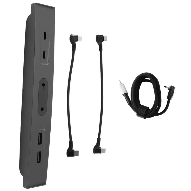 Well For Tesla Model 3 Y Docking Station Center HUB Extender USB Charging Adapter Fast Charging Accessories