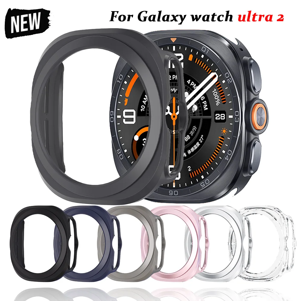 Hollow Cover for Samsung Galaxy watch Ultra2 47mm Case Shockproof Protective  Hard PC Bumper Shell for Galaxy watch Ultra 2 2026