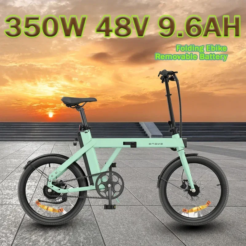 Electric Bike ENGWE P20 20inch 350W 48V 9.6AhTorque Sensor Electric Bicycle 25km/h Max Speed Hydraulic Disc Brake Folding E Bike