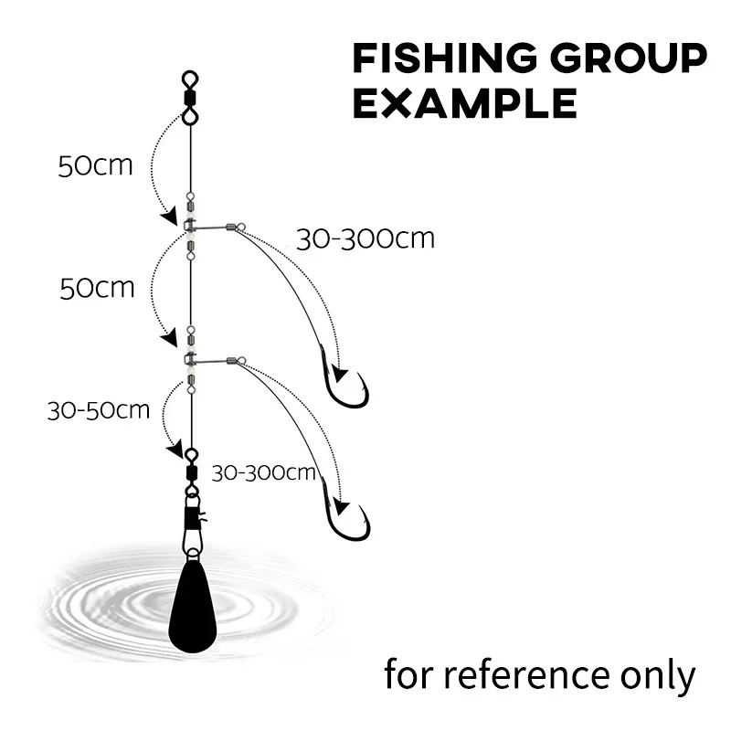 Luminous Fishing Swivels 10pcs 3 Way T-Shape Rolling Swivel With Space Beans Peaca Cross-Line Snaps Connector Fishing Tackles image 3