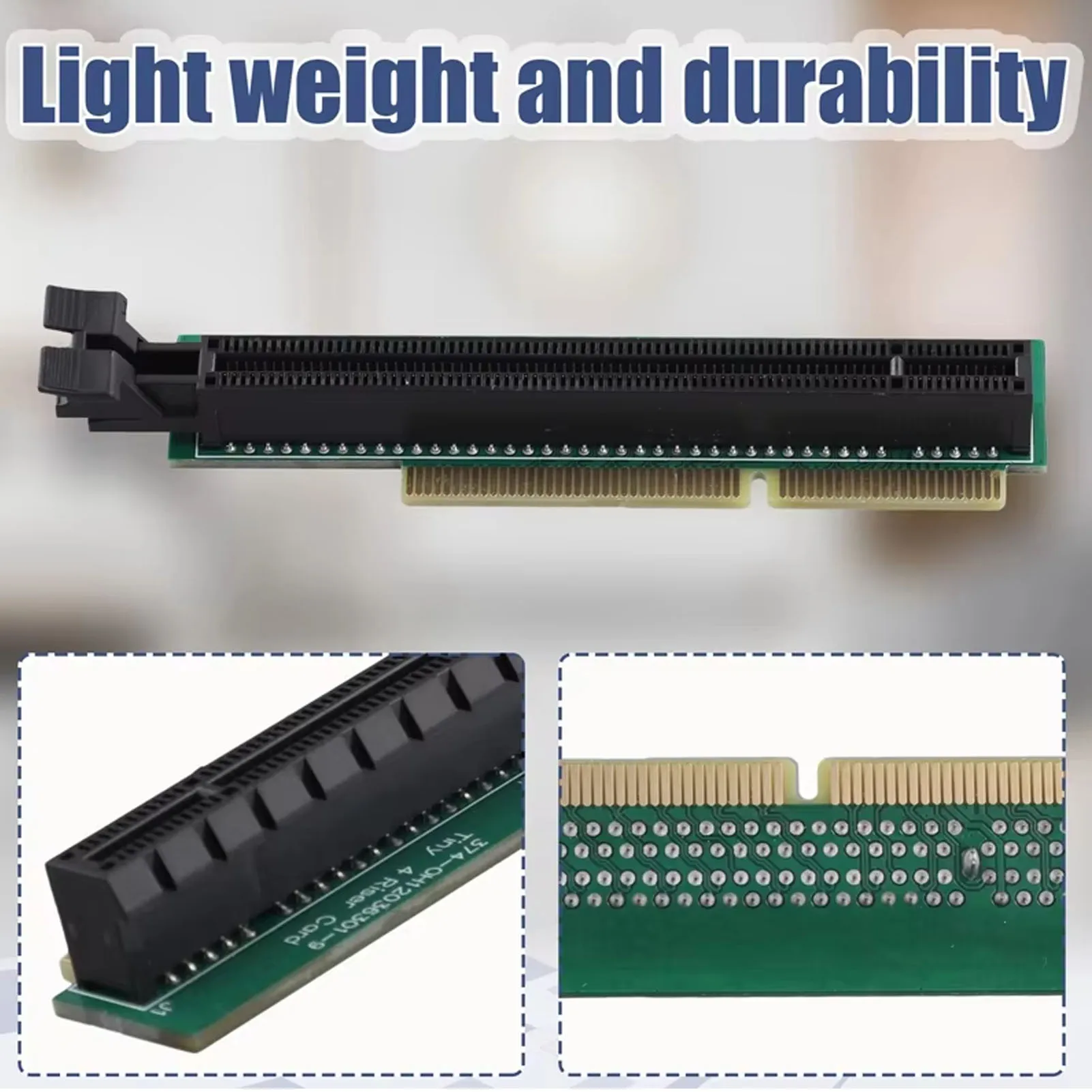 PCI E กราฟิกการ์ดอะแดปเตอร์สําหรับ Tiny 4 สําหรับ ThinkCentre M920Q M910Q M910X M920X M720Q P330 P320 01AJ902 PCI E Riser การ์ดอะแดปเตอร์