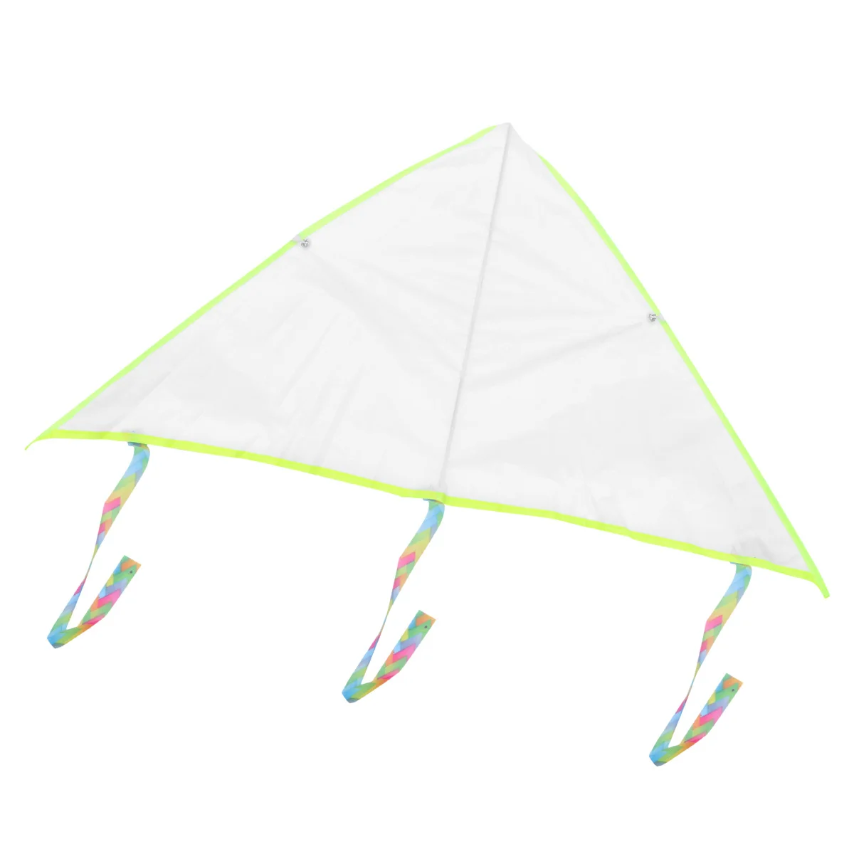 

5Pcs Triangle DIY Blank Kites 75x75cm with 50m Line Children Painting Flying Outdoor Sports for Park Time