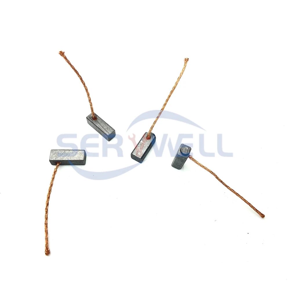 10Pcs Car Truck Vehicle Automobile Windscreen Wiper Micro DC Motor 5 x 6 x 14mm 5 x 6 x 15mm Carbon Brushes
