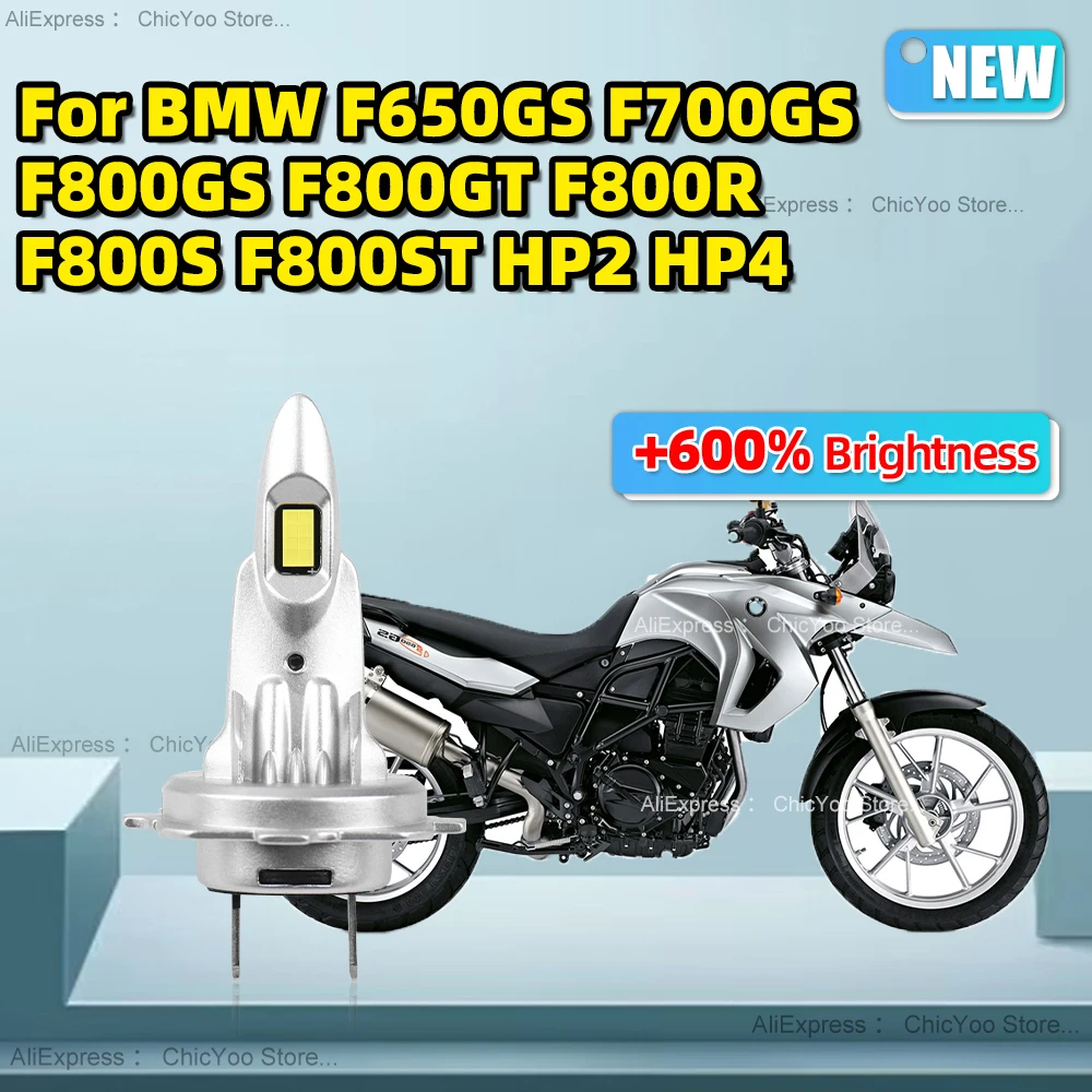 

LED Motorcycle Headlight 15000lm Moto Bulbs Wireless 6000K For BMW F650GS F700GS F800GS F800GT F800R F800S F800ST HP2 HP4