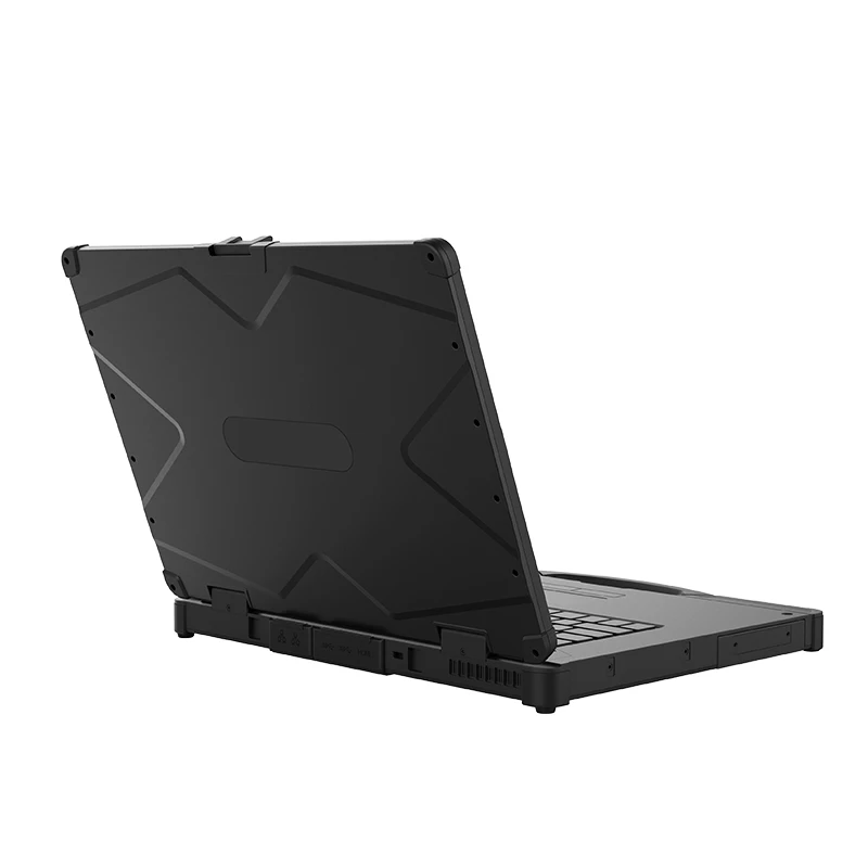 14 Inch I5 I7 8g Ram 256g Ssd Hot Swap Battery Rugged Notebook Computer Chassis Industrial Hd Touch Screen Rugged Laptop