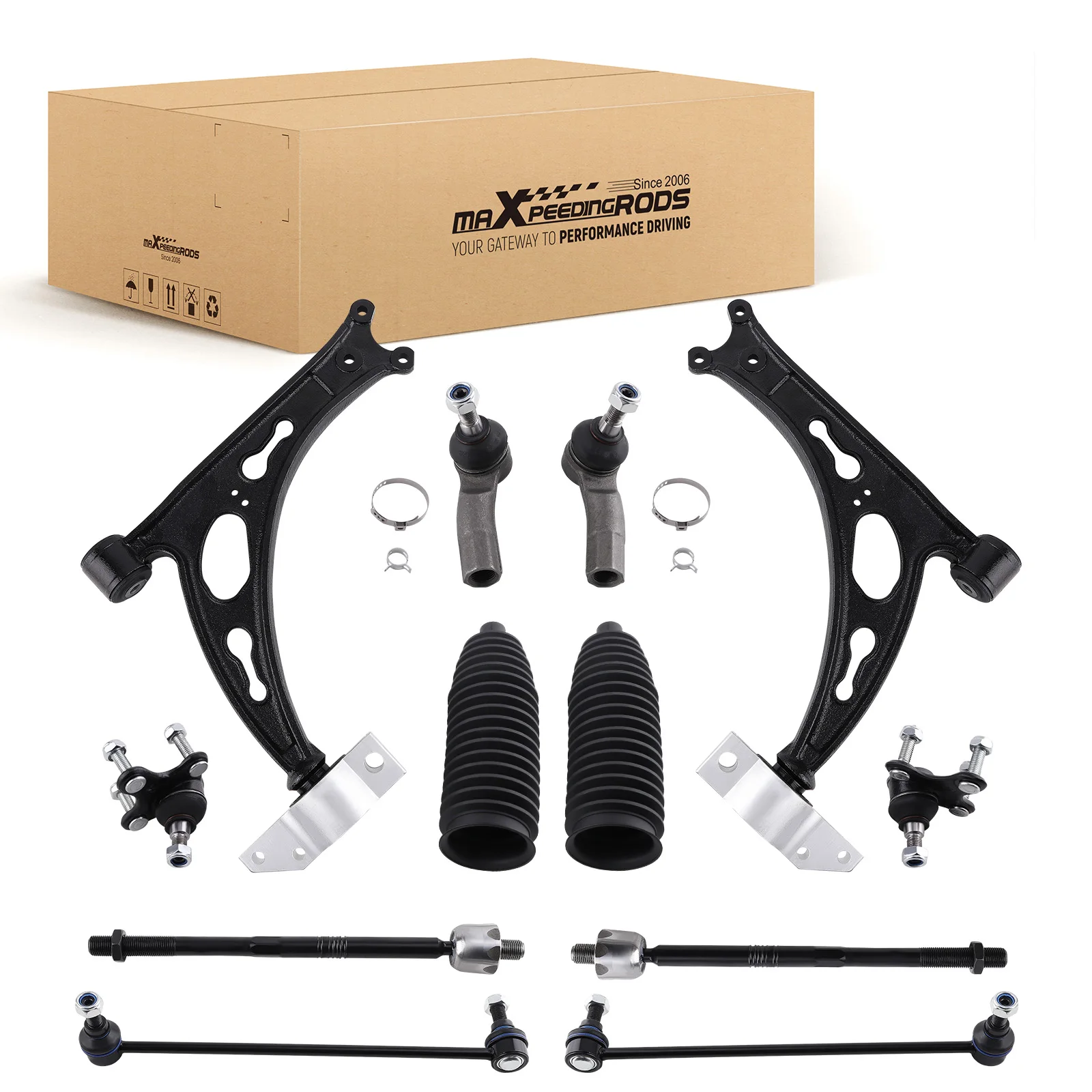 

Front Lower Suspension Wishbone Control Arm Kit For Audi A3 VW Golf V 1K1 Golf VI 5K1 AJ5