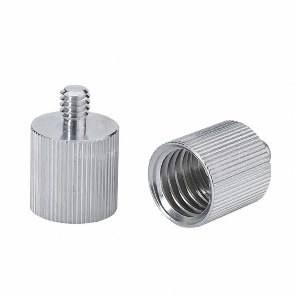 Compatible 5/8 to For 14 Thread Adapter for Mic Stands 1pc Aluminum Alloy Design Essential for Tripod and Level Use