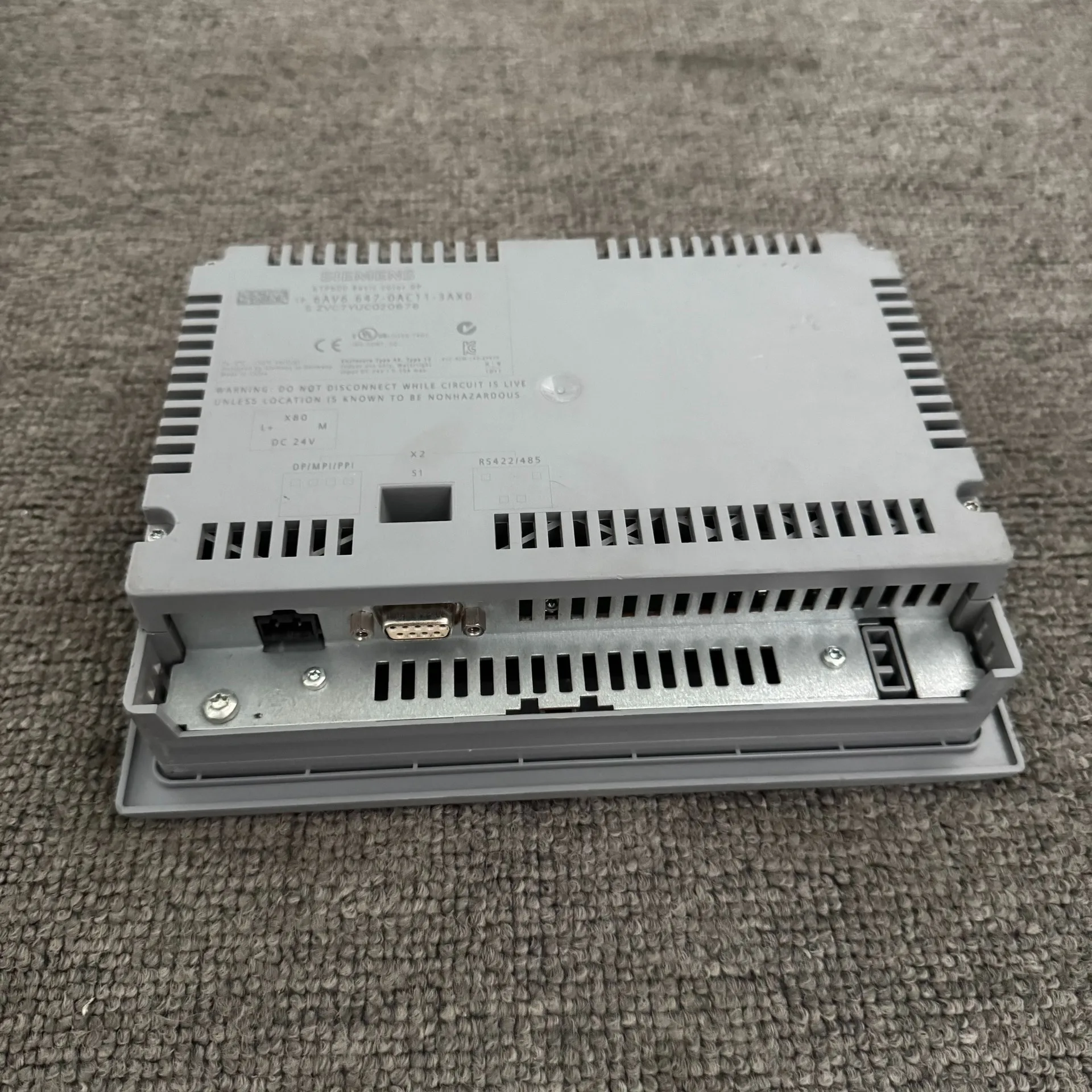 Siemens 6AV6 647-0AC11-3AX0용 6AV6647-0AC11-3AX0 HMI 패널