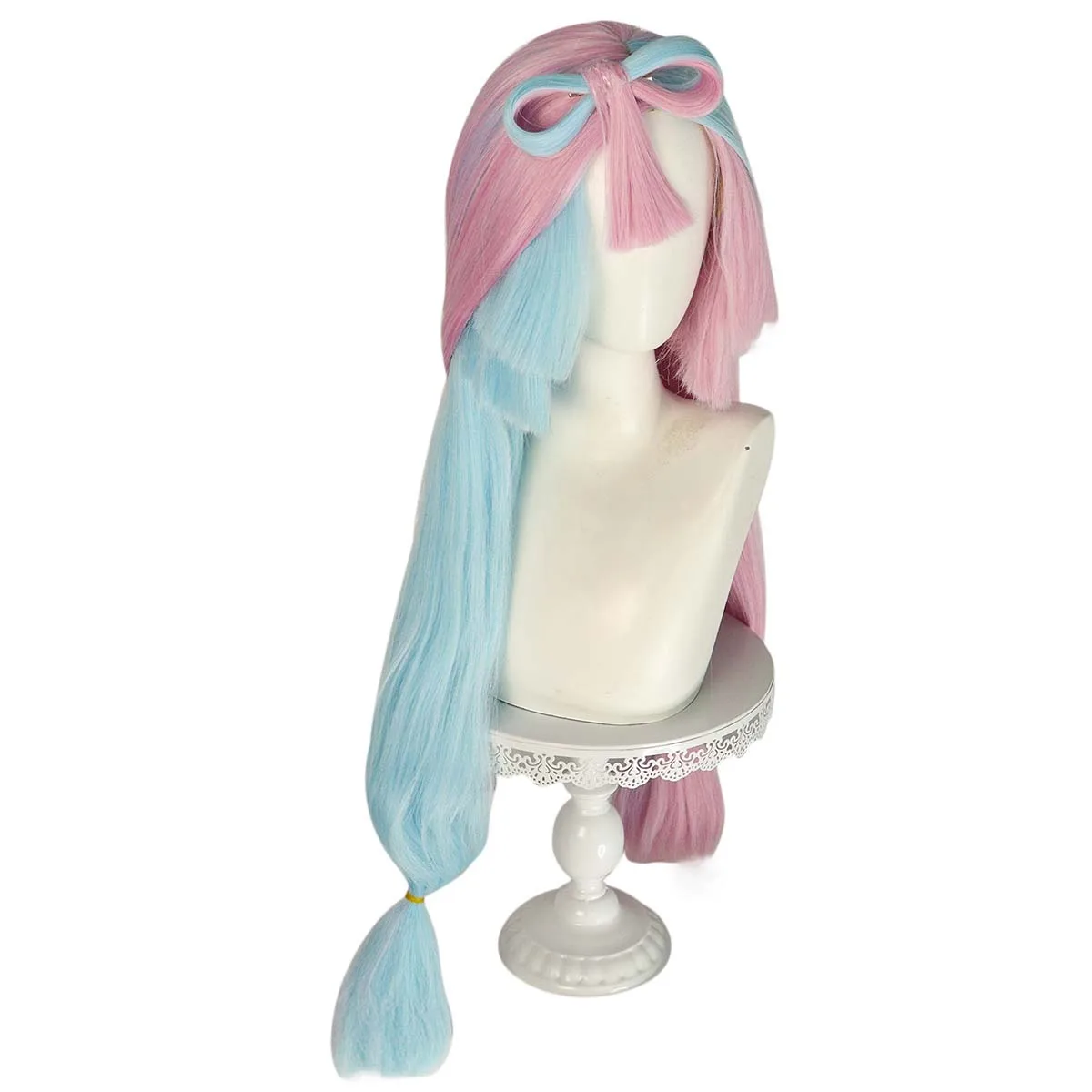 Halloween Hairpiece Accessories Props Women Scarlet and Violet Iono Cosplay Wigs