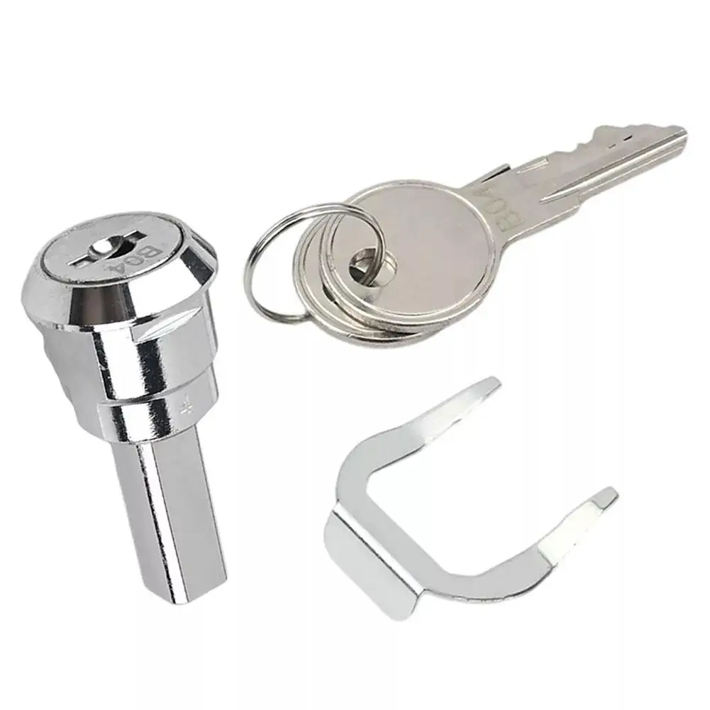 Cam Lock Security Lock Toolbox Lock Iron Cabinet Insert Linkage Drawer Lock Set Cylinder Cam Lock With 2 Keys Furniture Hardware