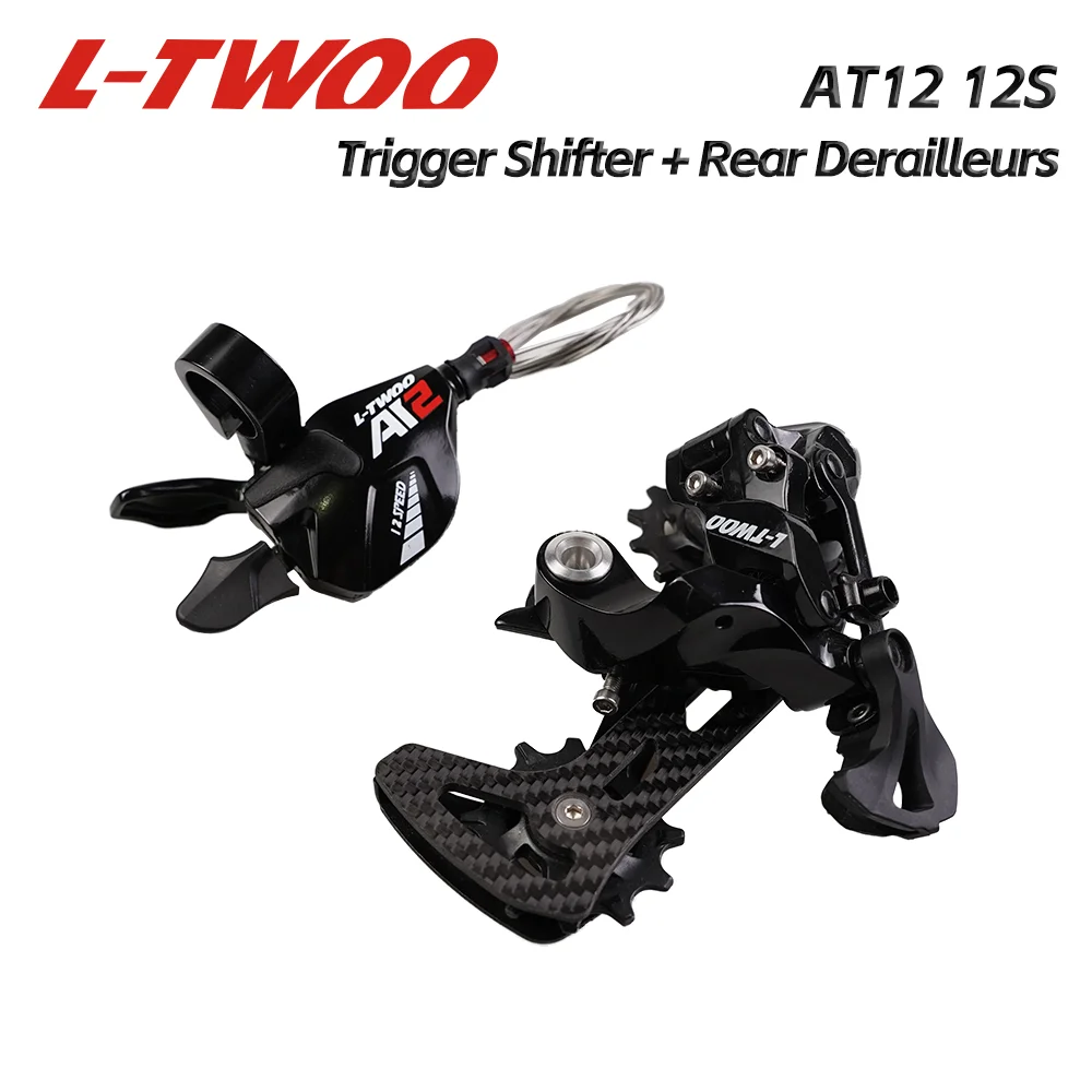 

LTWOO AT12 1x12 Speed Trigger Shifter+Rear Derailleurs Compatible with M9100/M8100/M7100/EAGLE 12s