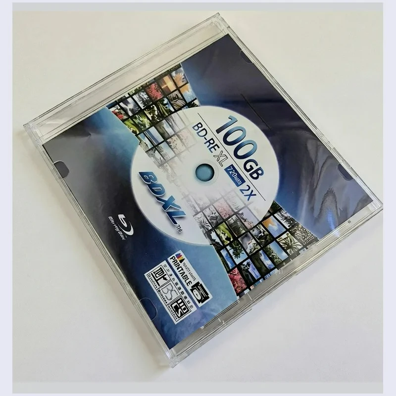 

Диски Blu-ray Verbatim BD-RE XL 2X 100 ГБ 720 мин, перезаписываемые, BDXL BDR 100 ГБ, 1 шт.