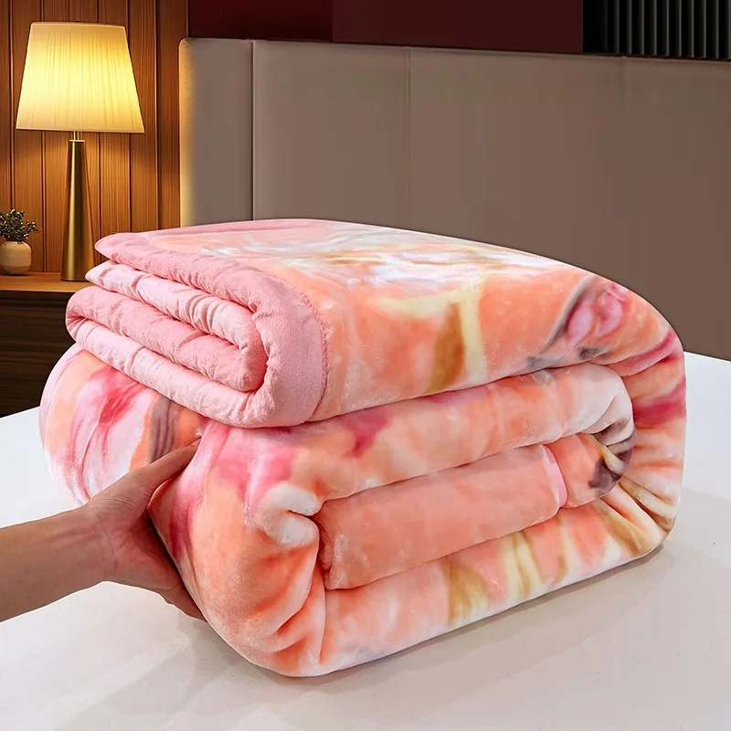 

Новое американское утолщенное одеяло Raschel для дома, зимнее, теплое, 2026 года