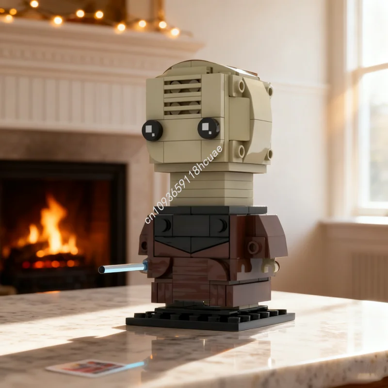 

172pcs MOC Yarael Poof Brickheadz Star Battle Model Building Christmas gift blocks toy DIY creative idea Education Brick Kids