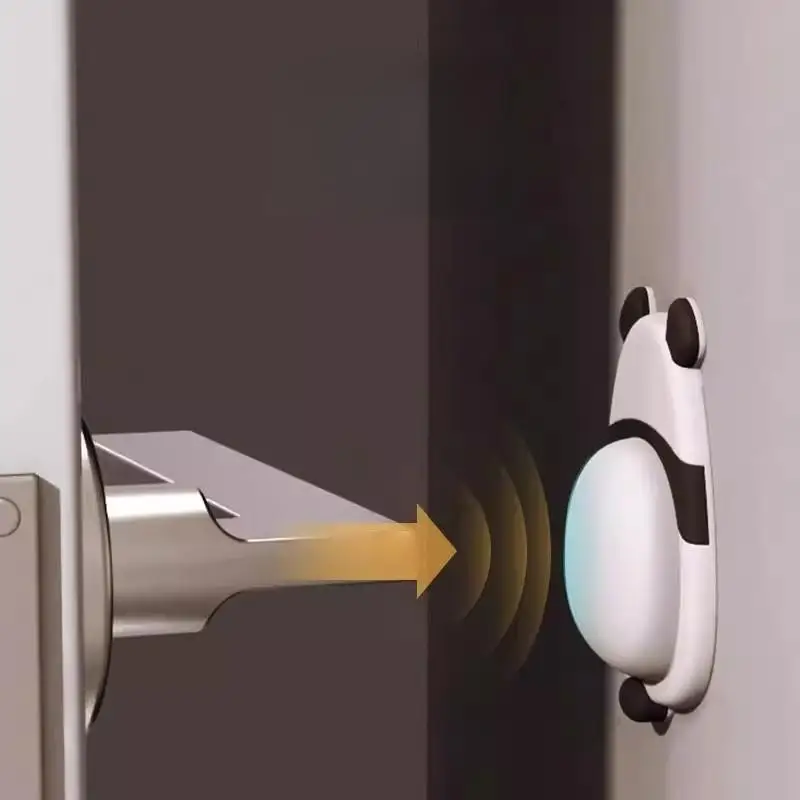 4PCS Pet Door Stopper 3D Dog Cat Penguin Panda Anti Collision Self Adhesive Bumper For Furniture Door Holder Home Improvement