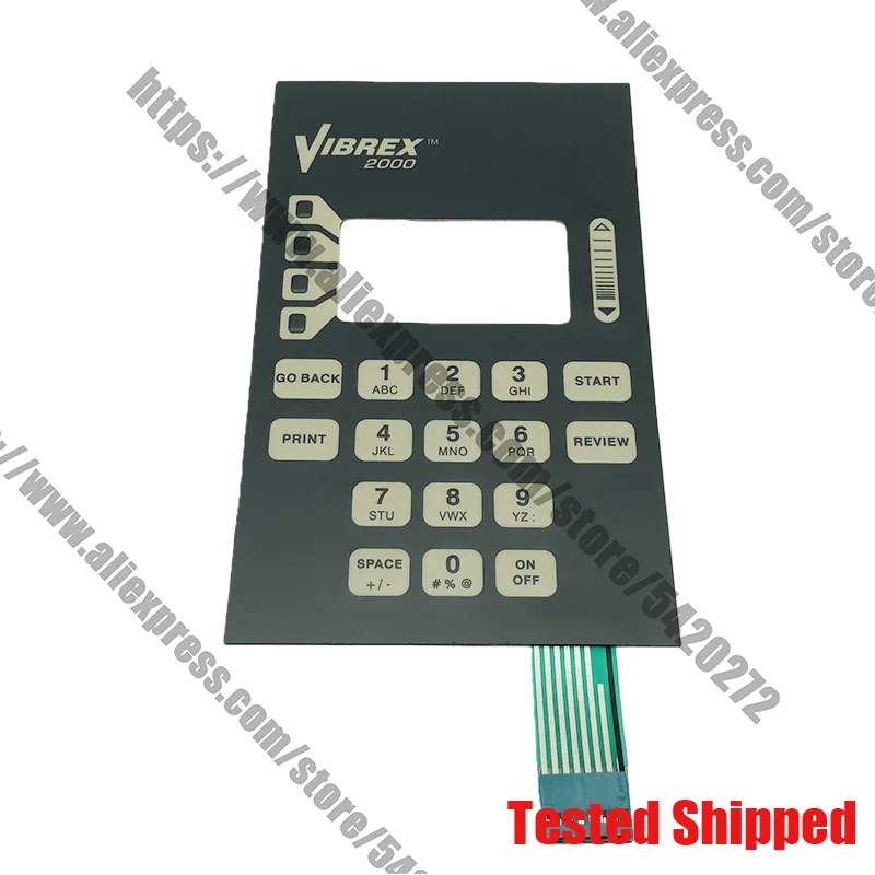 

НОВАЯ пленка для клавиатуры с мембранной кнопкой VIBREX2000+ VIBREX 2000 PLUS