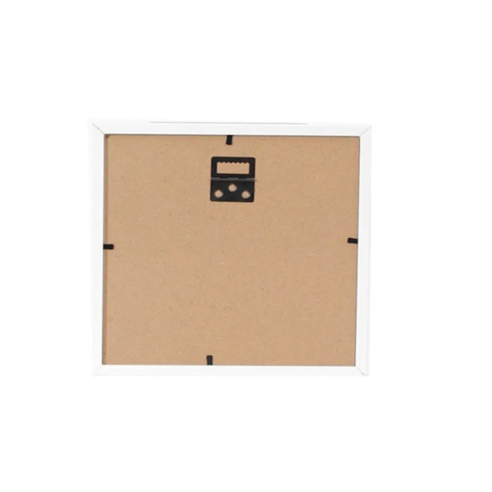 Semplice scatola per archivio di avventure in legno Scatola per ombretti per biglietti quadrata trasparente con scatola per ombretti da viaggio per amici