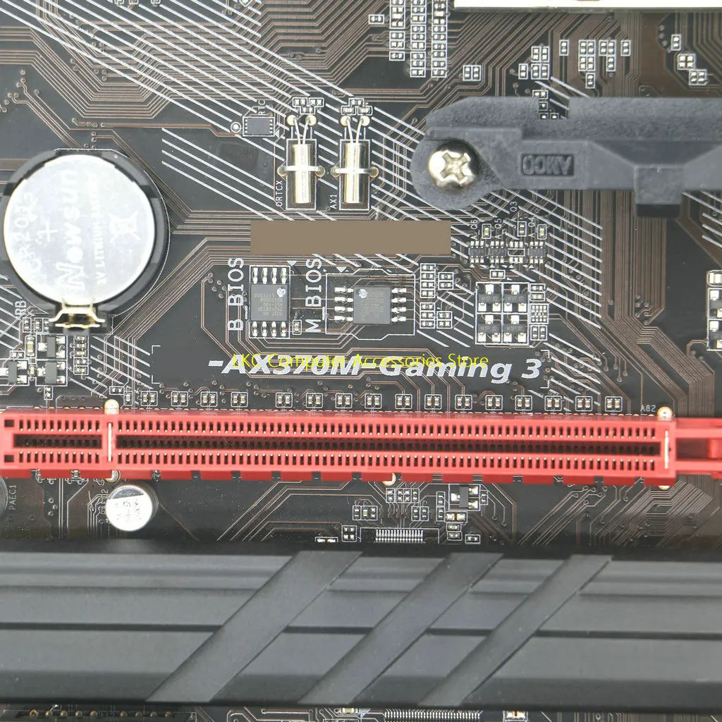 For Gigabyte GA-AX370M-Gaming 3 Desktop Used Motherboard USB 3.1 AM4 DDR4 X370 Mainboard 100%Tested Supports Ryzen 5000 series