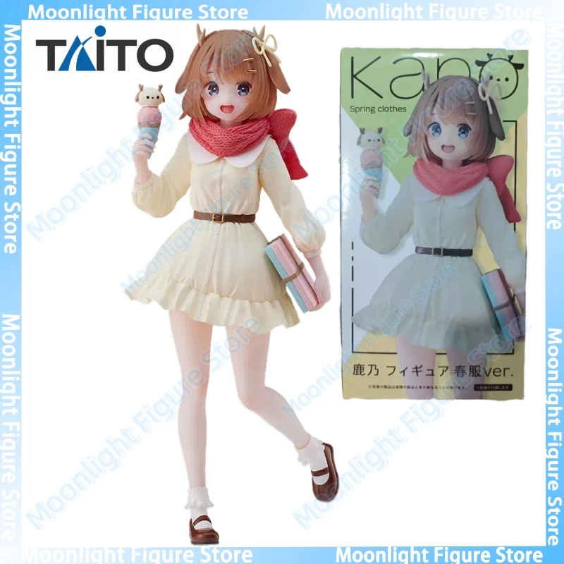 

In Stock TAITO Kano Spring Clothes Desktop Cute Ornaments Dolls Anime Action Figure Toy Gift Model Collection