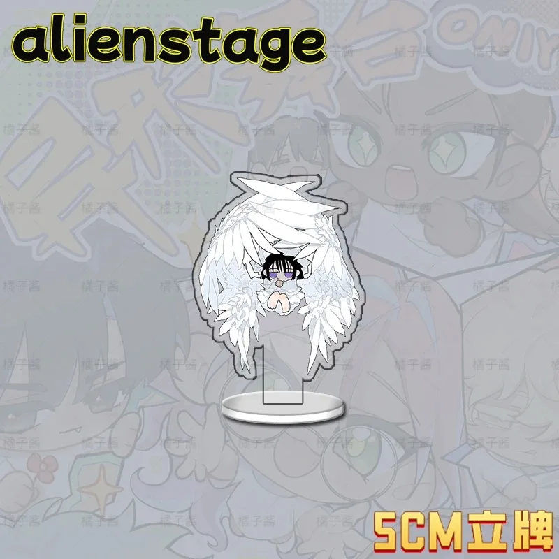 Alienstage alienígena palco cosplay placa periférica estudante mesa quarto alta beleza pequenos acessórios ornamento presente