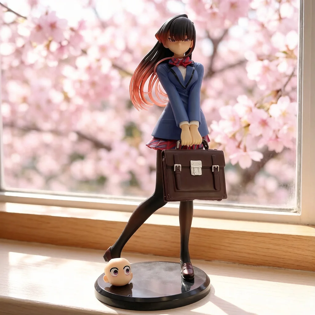 

Komi Can't Communicate Anime Figure Shoko Komi JK Uniform Standing Cute Anime Toys Gift
