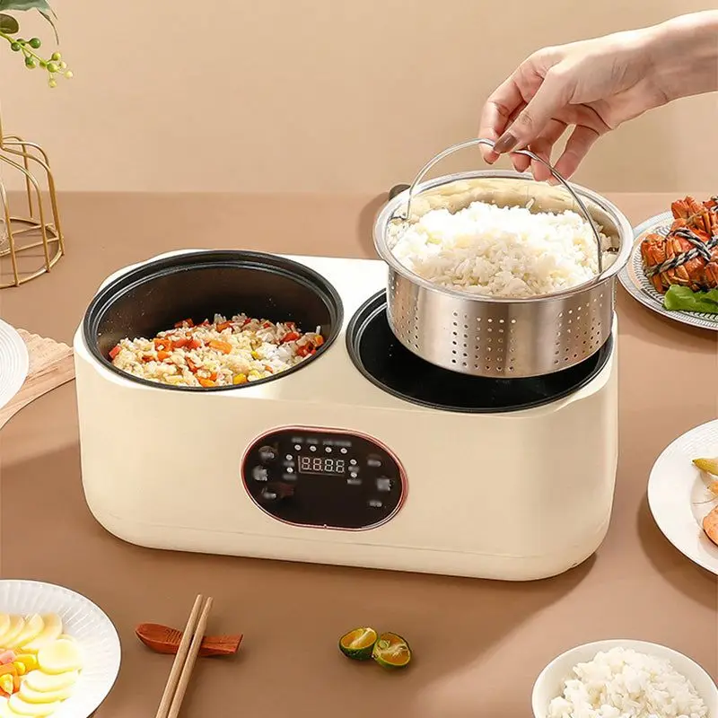 Automatic Multi-Functional Double-Liner Cooker Household Intelligent Touch Screen Non Stick Electric Cooking Pot