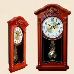 Large Retro 3D Wall Clock European Modern Design Eye-Catching Home Decor Clock for Living Room Statement Wall Clock