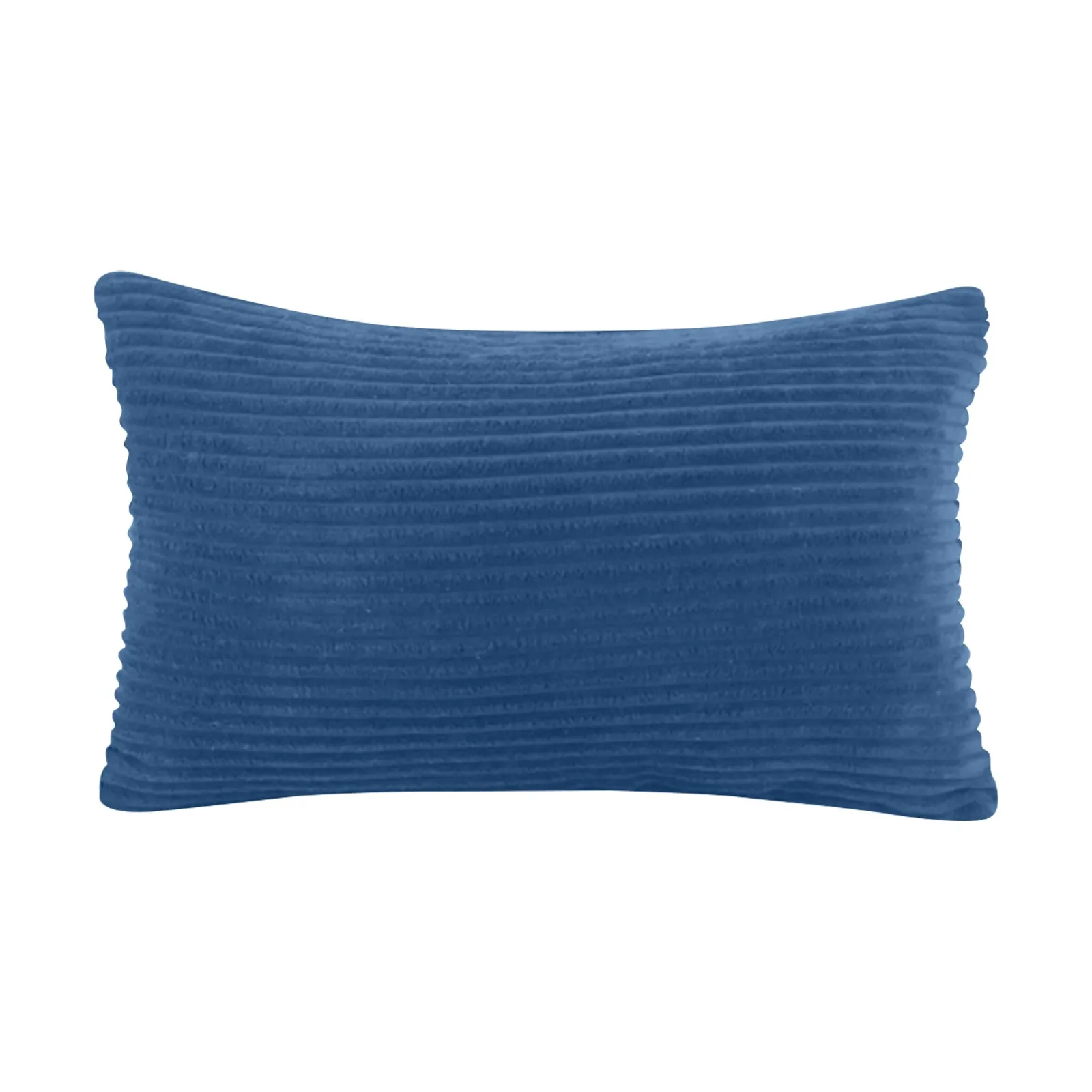 Luxe kussenhoes van corduroy en fluweel - Geborduurde rechthoekige bankkussensloop voor elegante woonkamerdecoratie