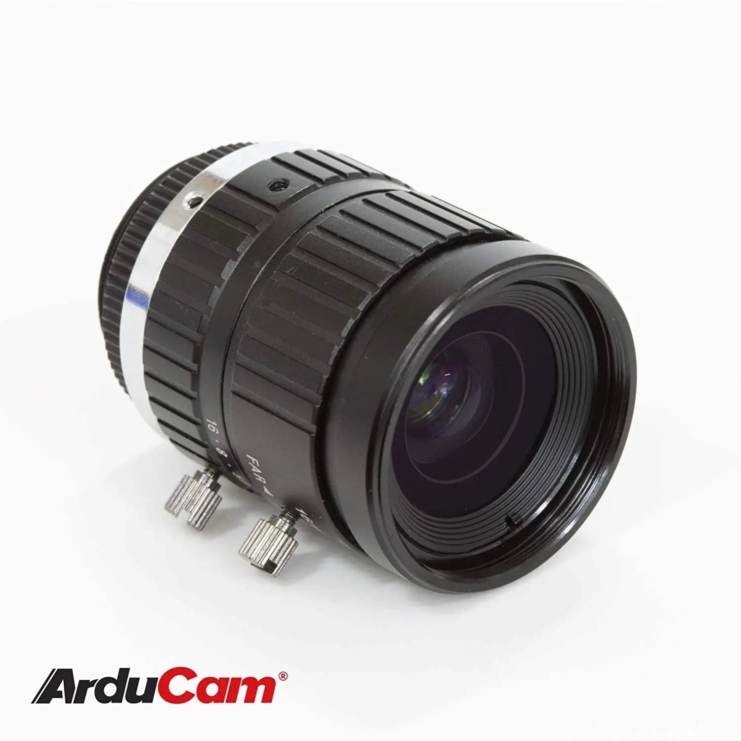 Arducam C-Mount Lens for Raspberry Pi High Quality Camera, 16mm Focal Length with Manual Focus and Adjustable Aperture