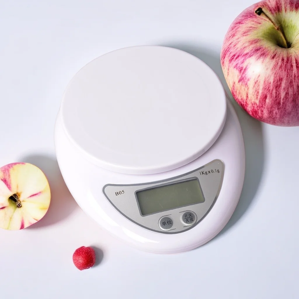 

1pc 5kg LED Portable Digital Scale Scales Food Balance Measuring Weight Kitchen Electronic Scales Small Scale Weighing In Grams