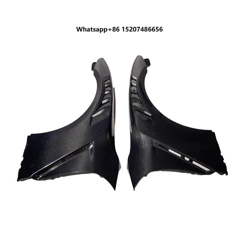 Car Modification Part Fender Flares Carbon Fiber Mud Guards Front Side Fenders