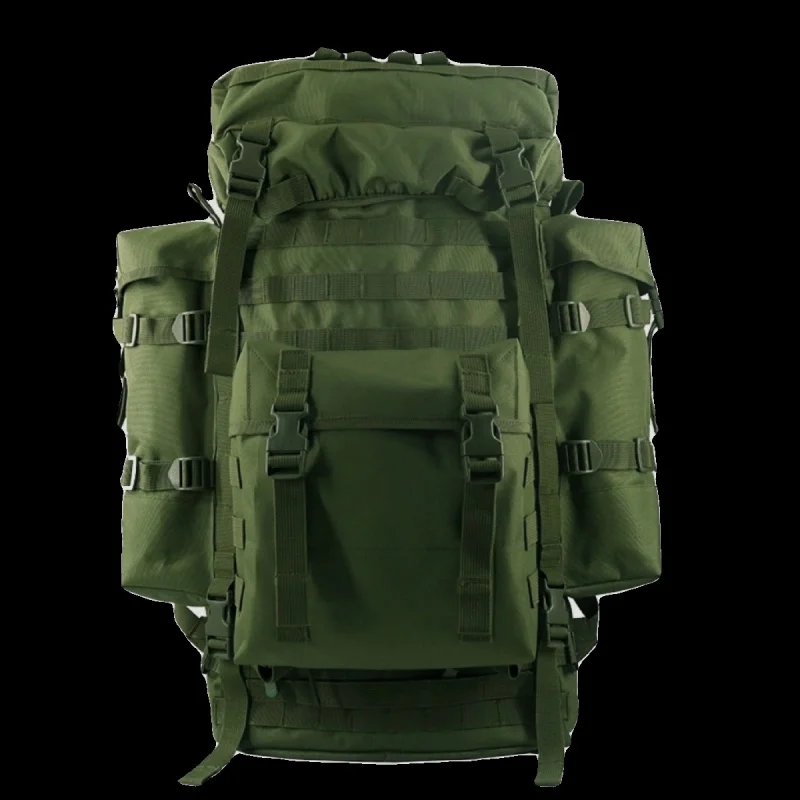 Tactical Outdoor High-Capacity 80l Mountaineering And Hiking Backpack With Multifunctional Breathable Leisure